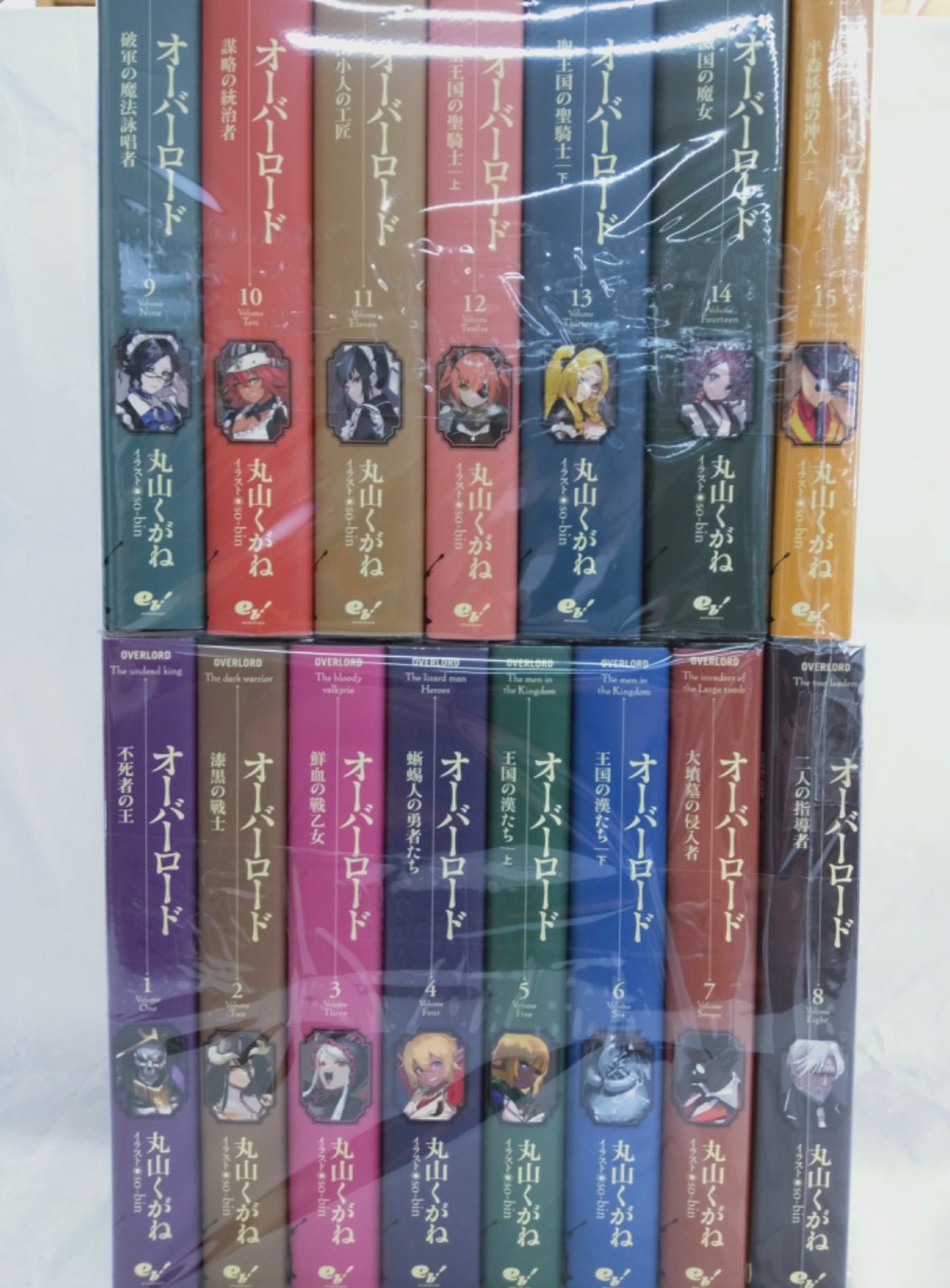 オーバーロード 10周年記念カバー 小説 全巻1巻〜15巻 - メルカリ