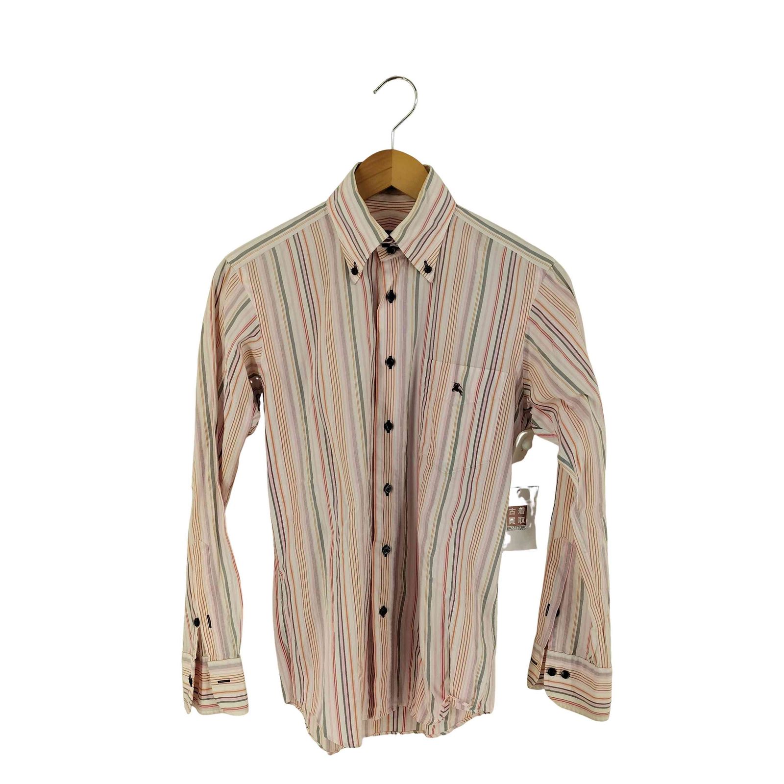 バーバリーブラックレーベル BURBERRY BLACK LABEL ホース刺繍ロゴ