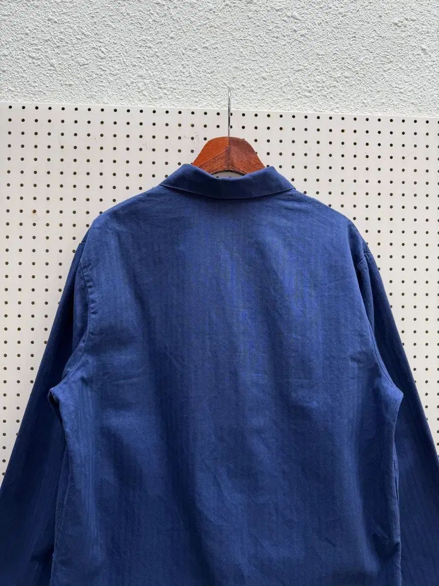 WASHED BLUE HBT OLD VINTAGE ヘリンボーン フレンチ ワークジャケット
