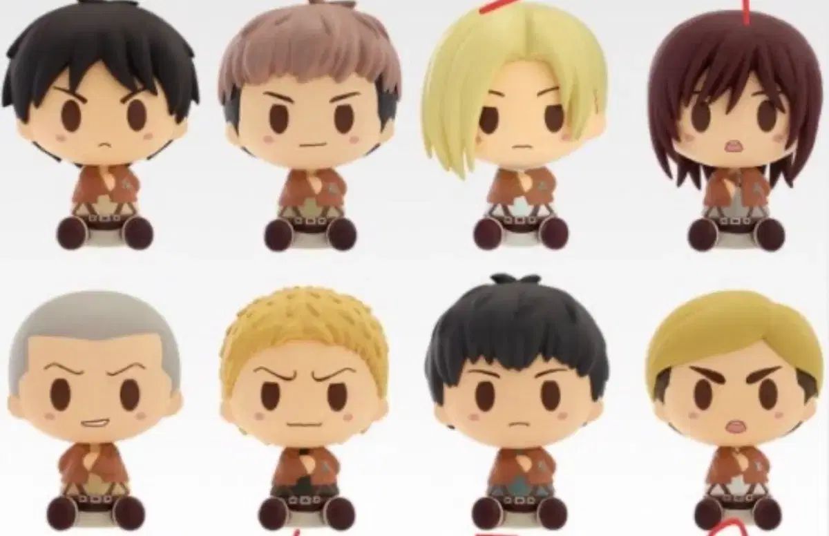 進撃の巨人 獣の巨人は私が捕まえる ちょこのっこ フルセット 出品