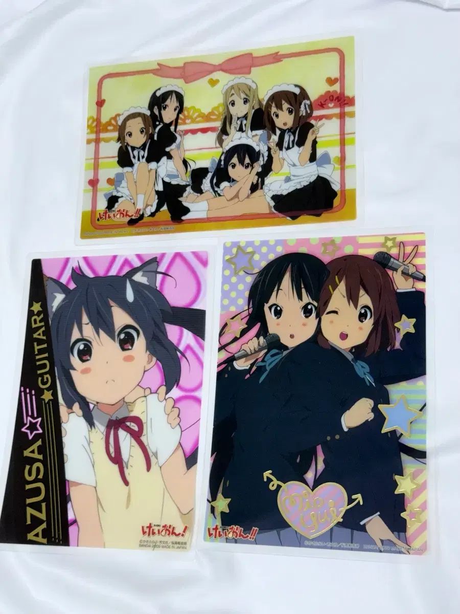 けいおん！ A5 BIGクリアカード クリアポスター 3種 まとめ - メルカリ