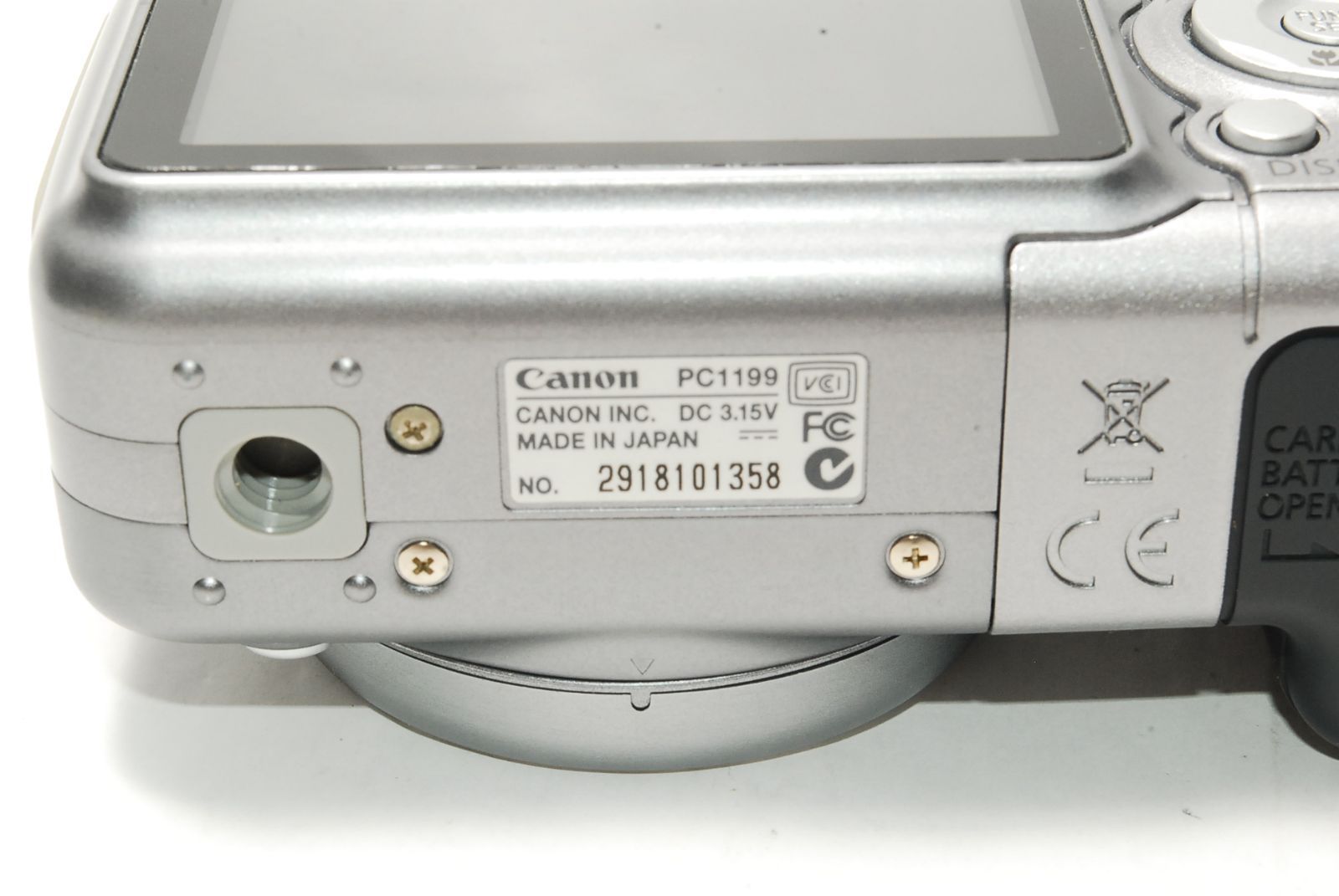 Canon キャノン PowerShot A710 IS コンパクトデジタルカメラ r105