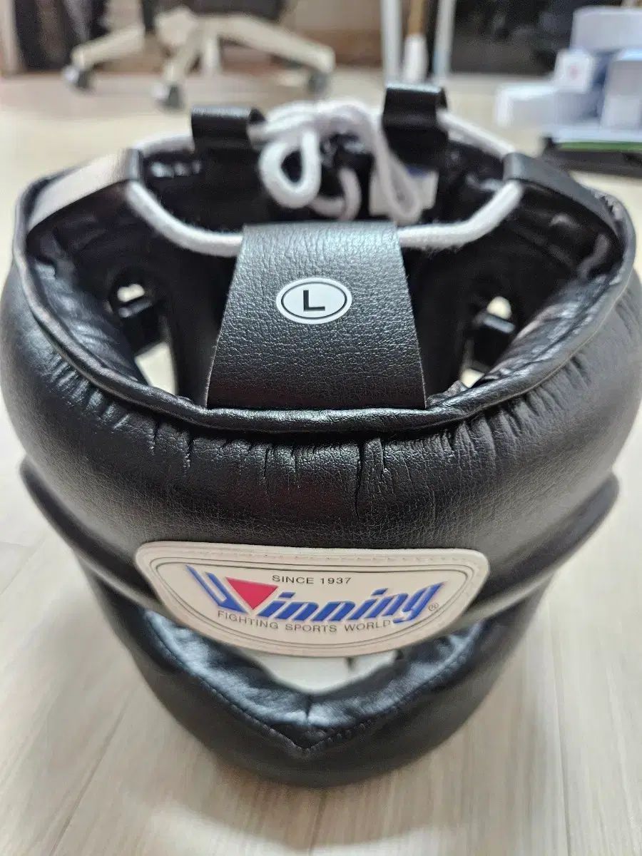 ウィニング ヘッドギア L ブラック - メルカリ