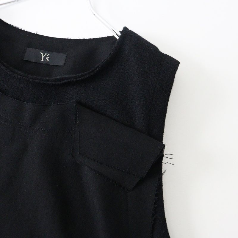 2019AW ワイズヨウジヤマモト Y's Yohji Yamamoto ウールギャバジン