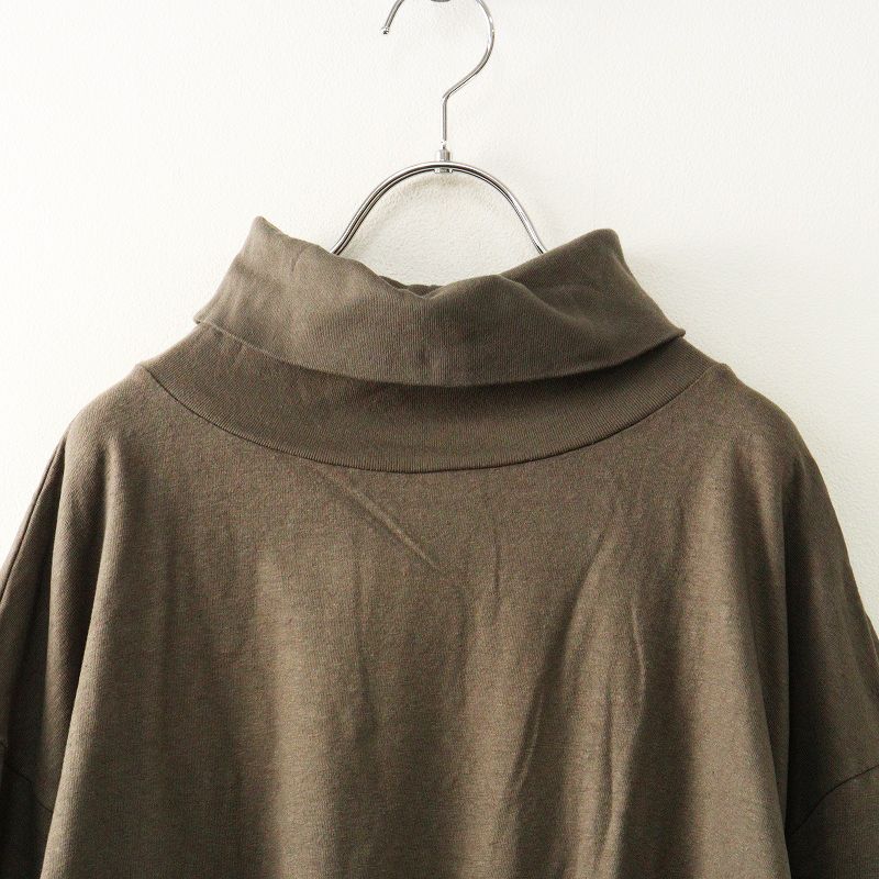 美品 2022 コンフェクト confect UPCYCLELINO BASIC 天竺長袖ビッグ