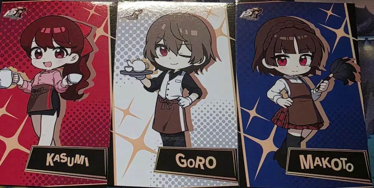 ペルソナ5 ANIPLUS トレーディングカード AAKE 戸山 香澄 マスコット