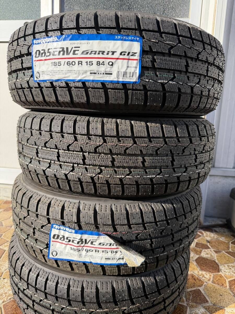 4本SET/特価/新品】TOYO GARIT GIZ トーヨー ガリッド ギズ 185/60R15