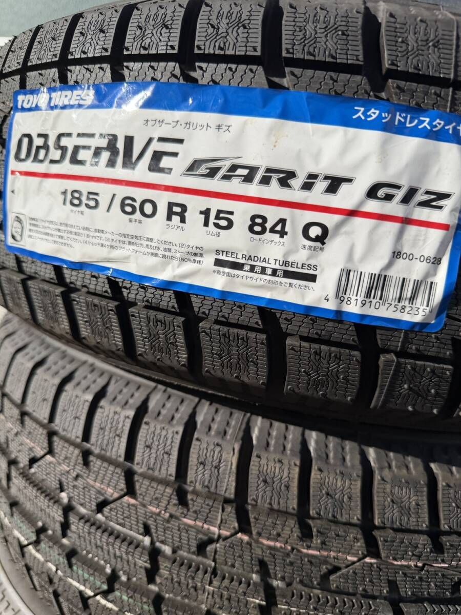 4本SET/特価/新品】TOYO GARIT GIZ トーヨー ガリッド ギズ 185/60R15