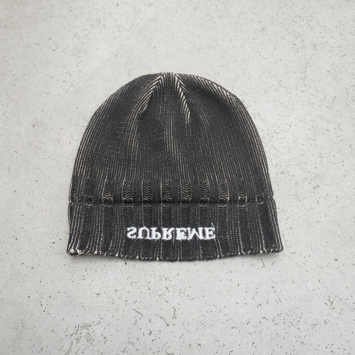 国内正規 美品 22SS Supreme シュプリーム overprint beanie オーバー