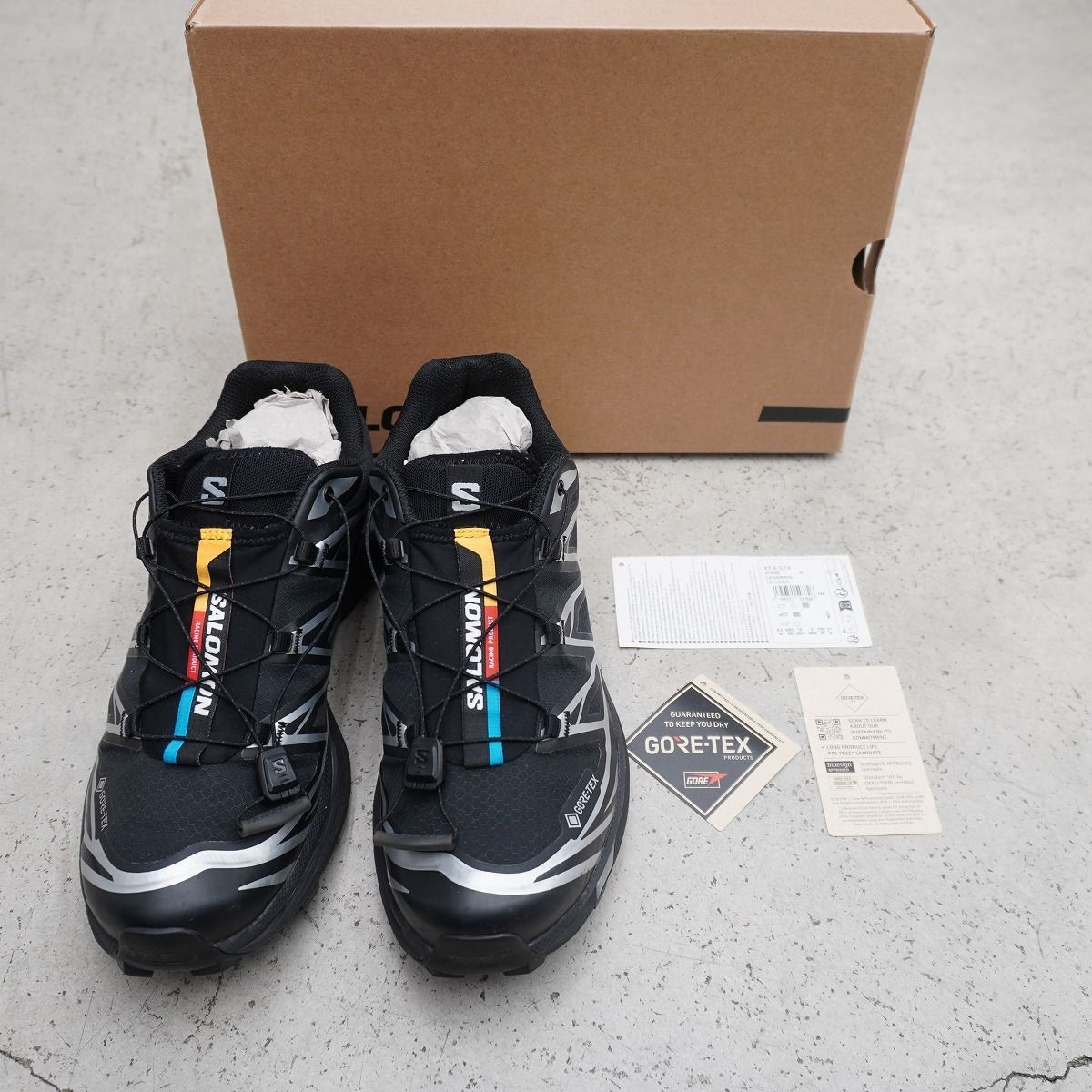 定番 美品 SALOMON サロモン XT-6 GTX ゴアテックス ローカット