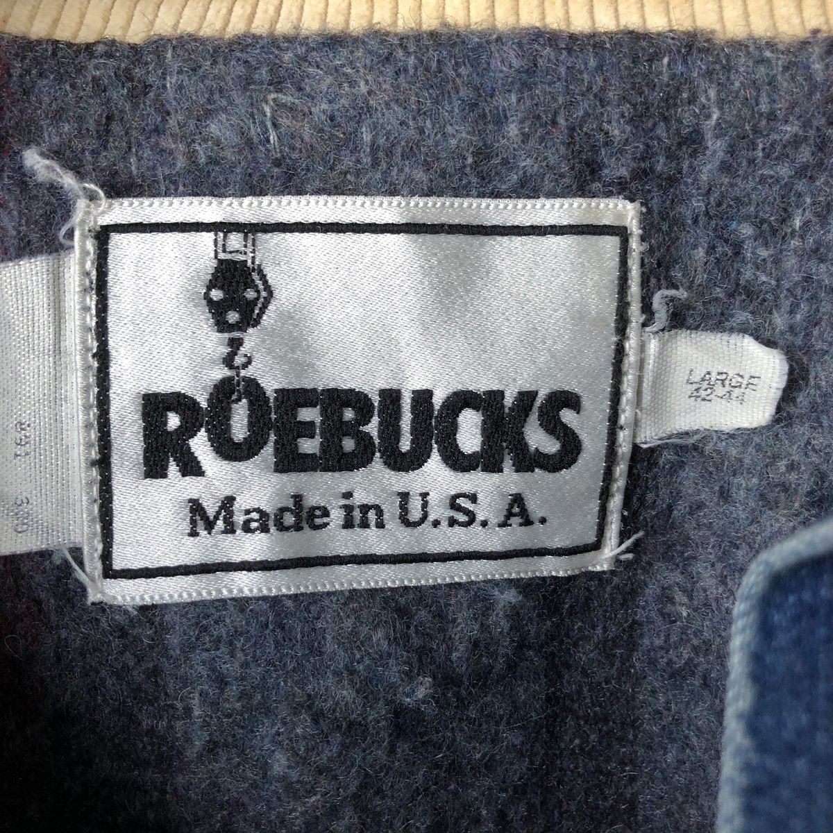古着 80~90年代 ローバックス ROEBUCKS デニムカバーオール USA製