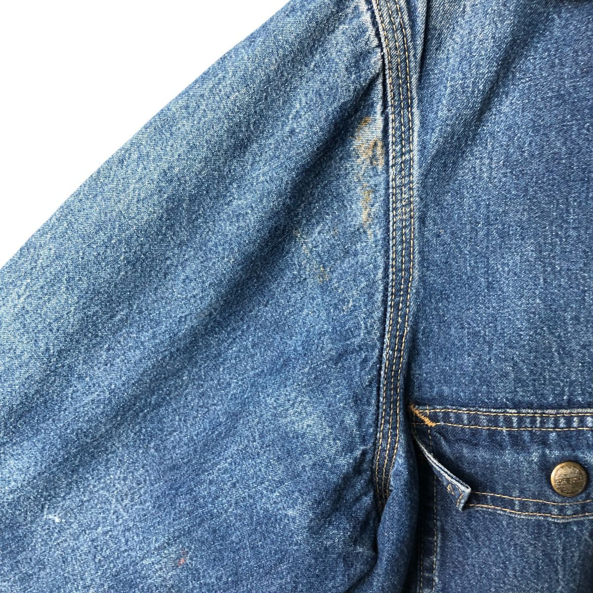 古着 80~90年代 ローバックス ROEBUCKS デニムカバーオール USA製