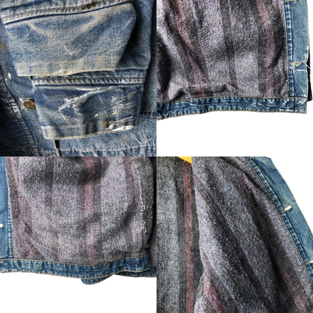 古着 80~90年代 ローバックス ROEBUCKS デニムカバーオール USA製