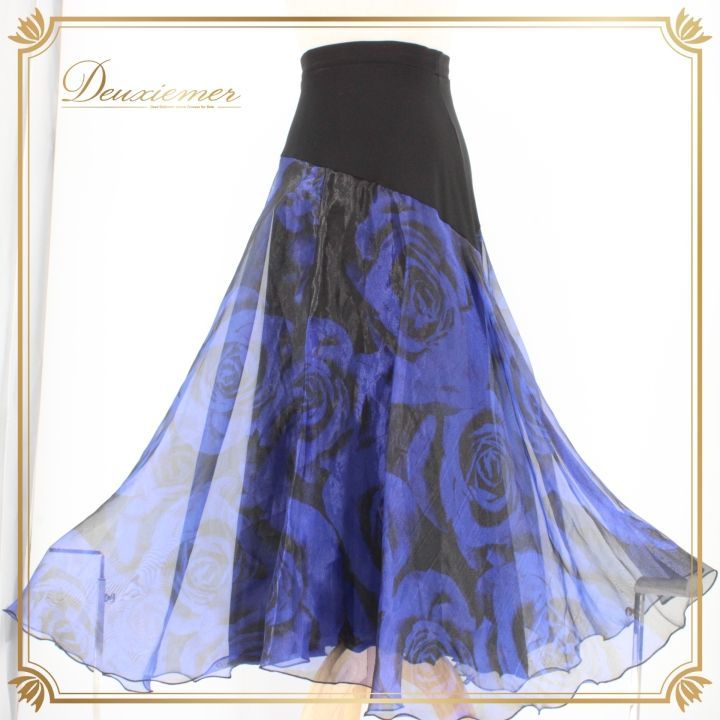 社交ダンス 衣装 スタンダード スカート レッスンウェア レディース