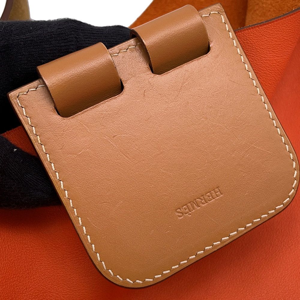 エルメス ショルダーバッグ ヴィルヴォルト24 フー/ゴールド/シルバー金具 スイフト/トリヨンクレマンス T刻印 HERMES エルメス ショルダーバッグ ヴィルヴォルト 24 ゴールド