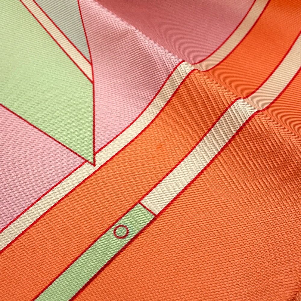 エルメス スカーフ カレ90 六分儀 SEXTANTS HERMES シルク - メルカリ