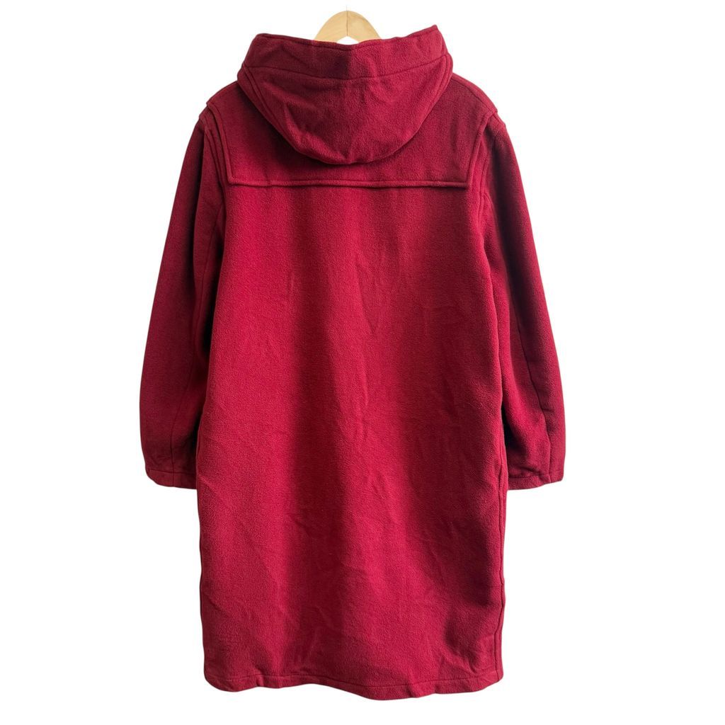 Gloverall グローバーオール ダッフルコート 裏地チェック柄 赤 レッド