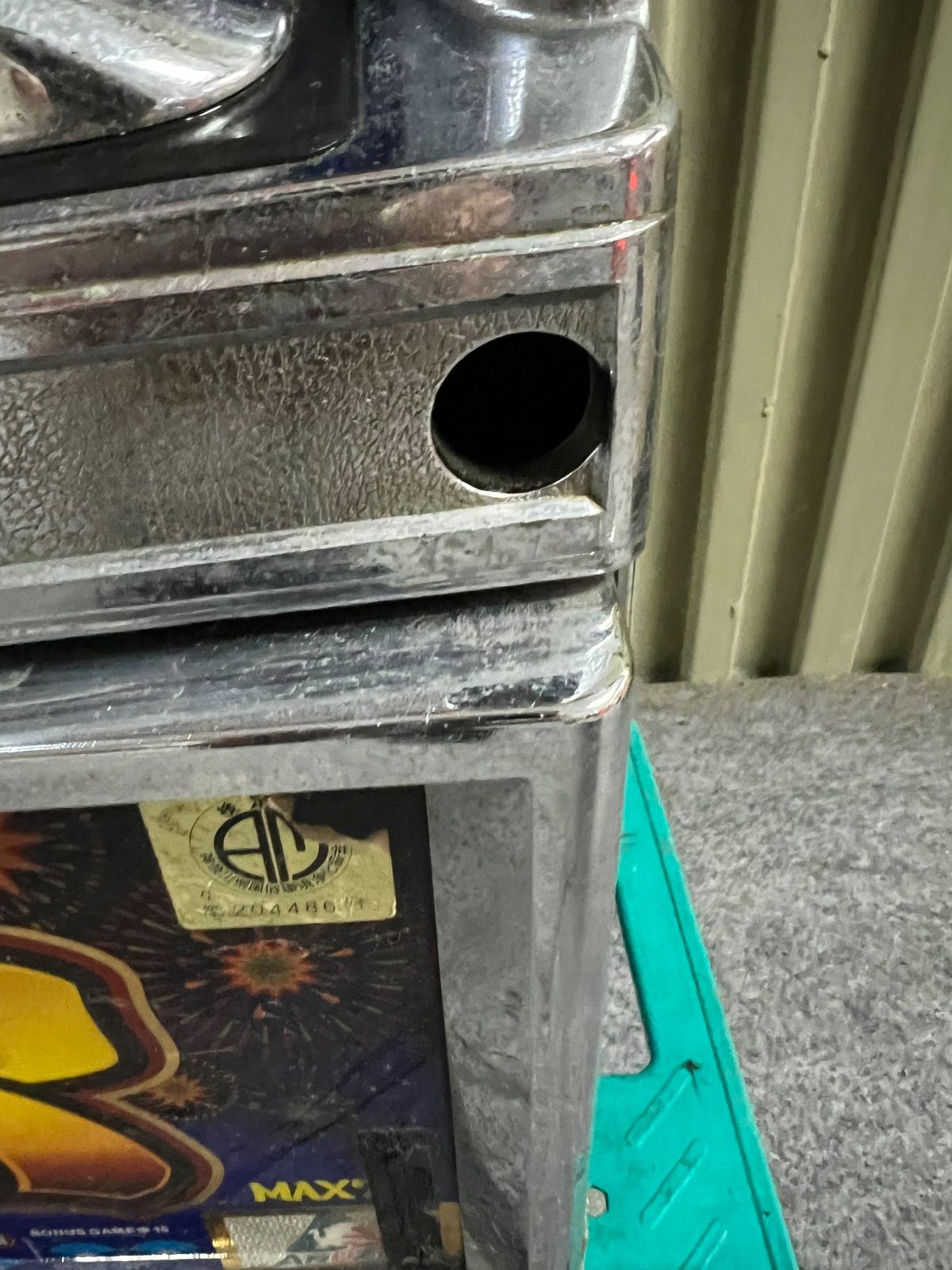 ⭐︎ アルゼ パチスロ 4号機 大花火 スロット機 ジャンク メダル付