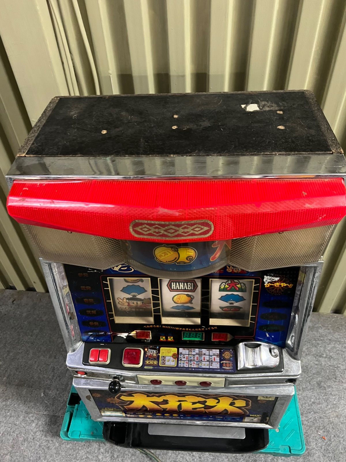 ⭐︎ アルゼ パチスロ 4号機 大花火 スロット機 ジャンク メダル付