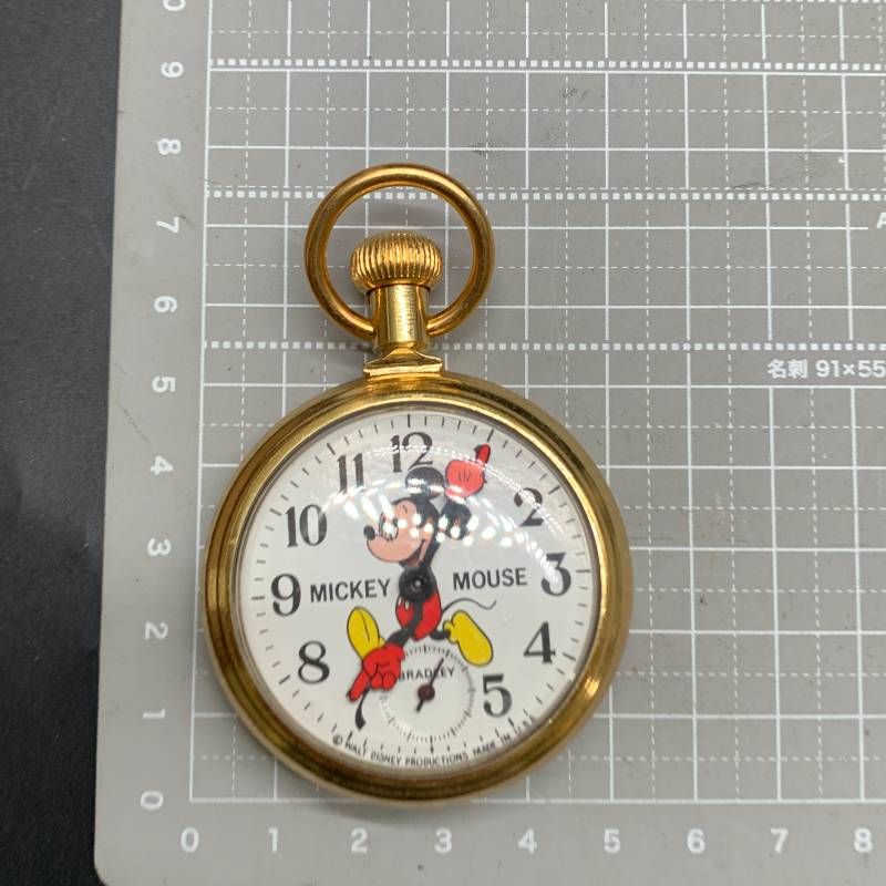 H451 未使用可動 ブラッドレイ社（Bradley Time）ミッキーマウス