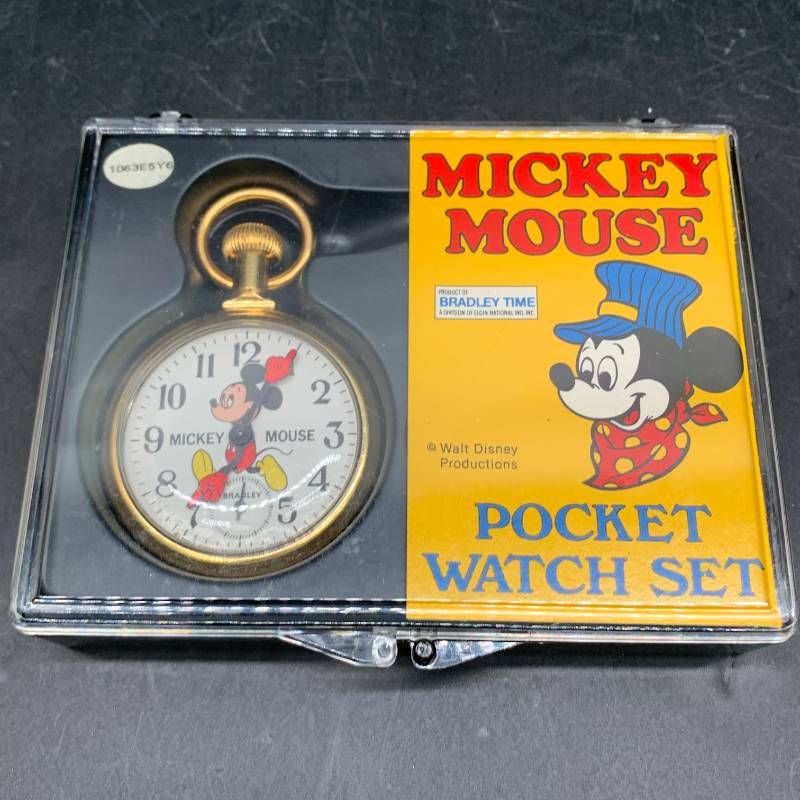 H451 未使用可動 ブラッドレイ社（Bradley Time）ミッキーマウス