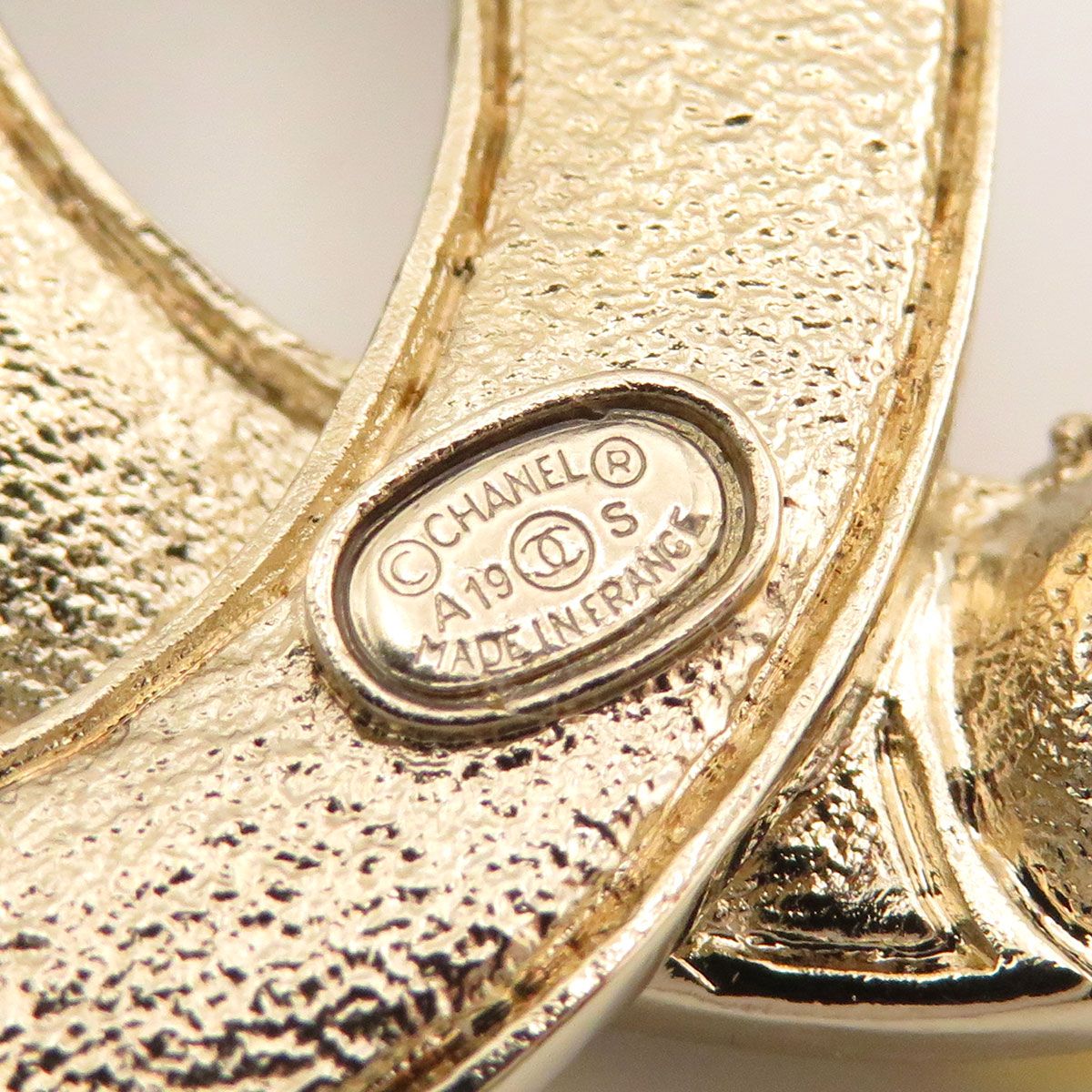 シャネル ココマーク マルチカラー ストーン ラインストーン ブローチ