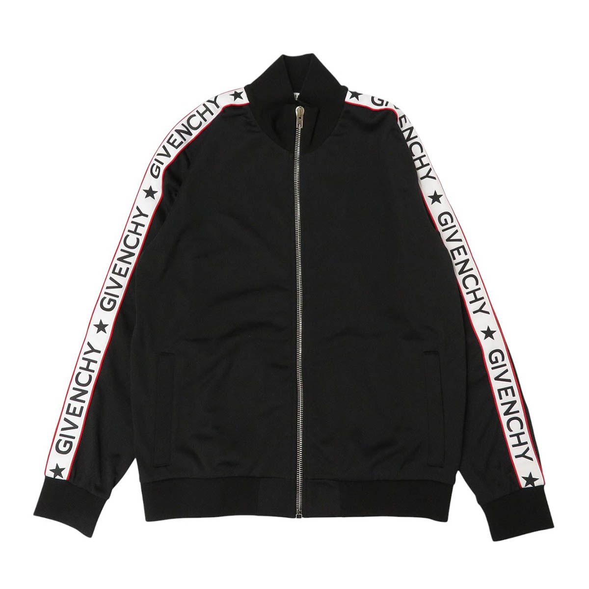 ジバンシイ ロゴテープ ライン トラックジャケット BM702W300B メンズ