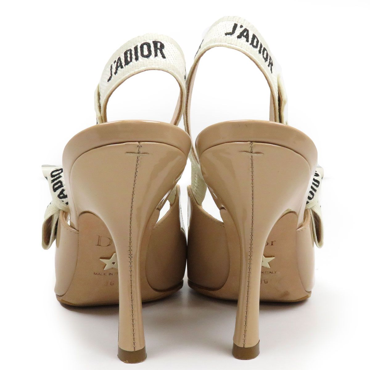 ディオール J'Adior スリングバック パンプス レディース ベージュ