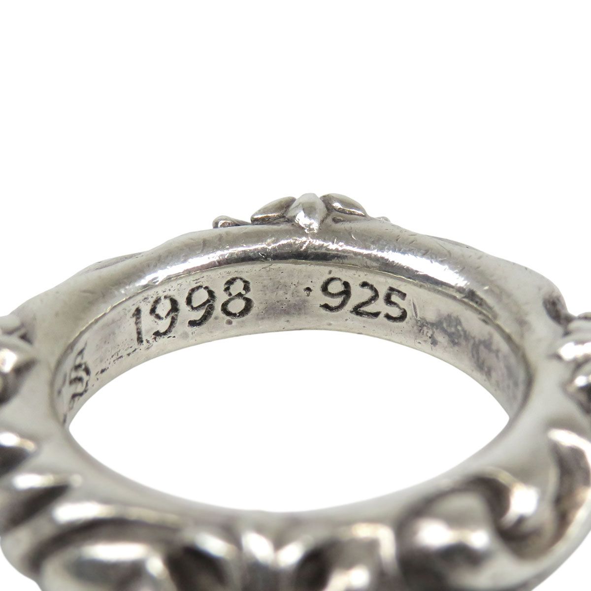 クロムハーツ SBT バンド リング 9号 SV925 ユニセックス CHROME