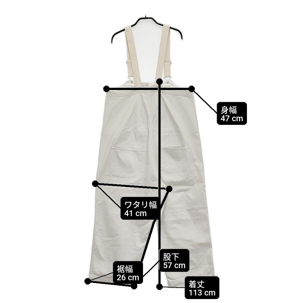 nest Robe 新品 コットンツイルデッキサロペット 定価31900円