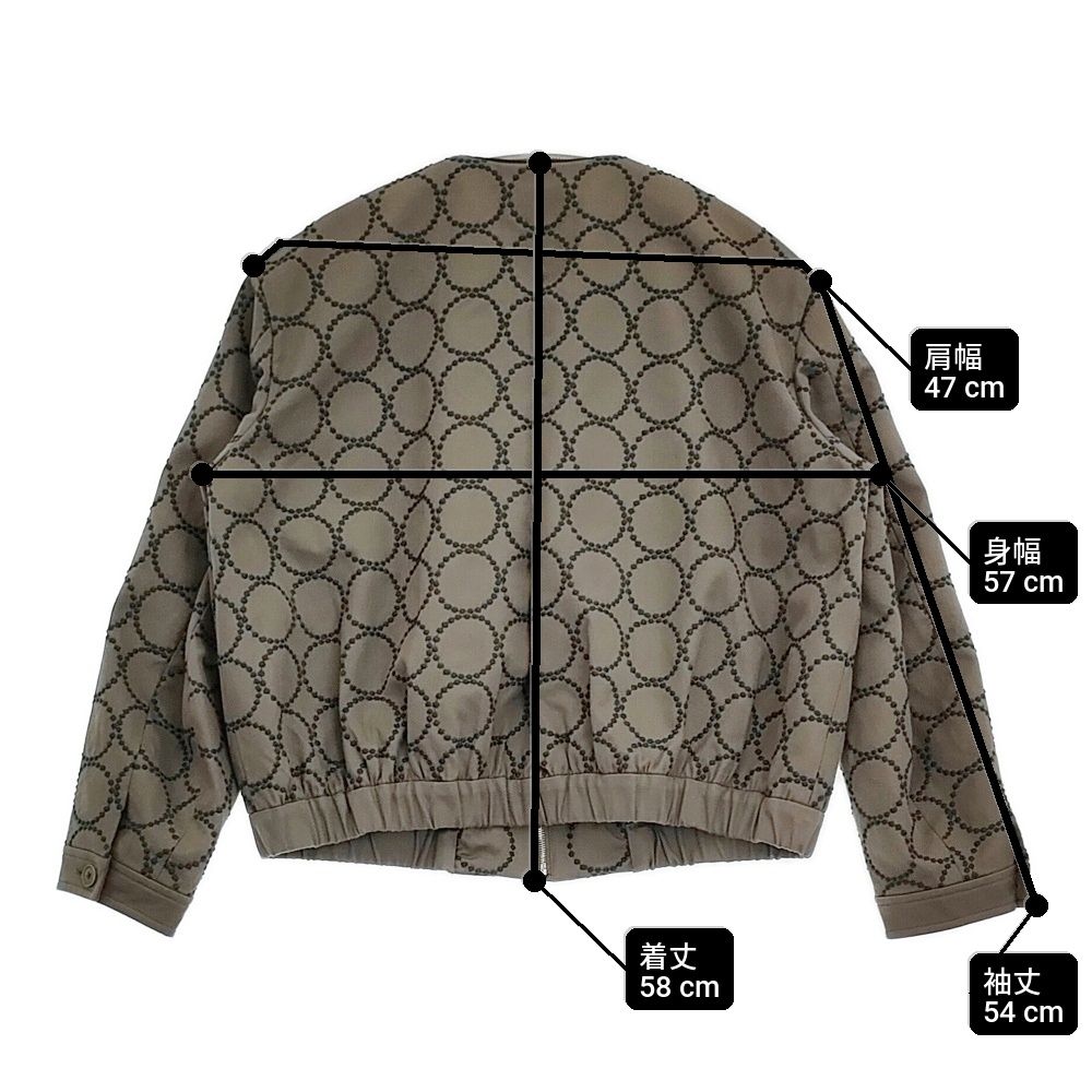 mina perhonen tambourine 定価90200円 aaa2369 サイズ38 ノーカラー