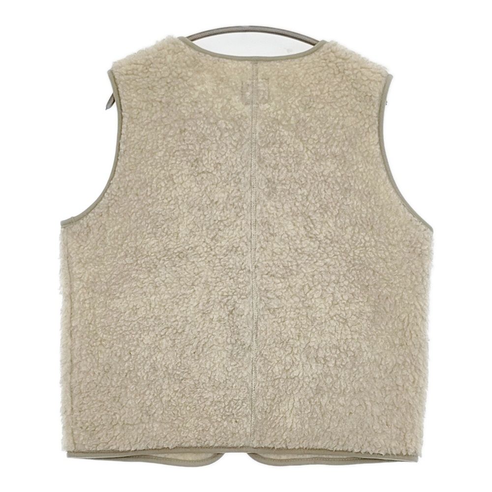 COLDBREAKER ウールボアベスト サイズM ベスト ベージュ レディース