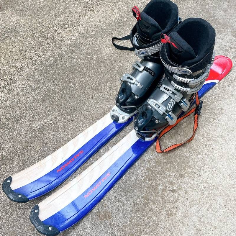 サロモン ショートスキー 98㎝ ブーツ 23.5㎝ セット - メルカリ