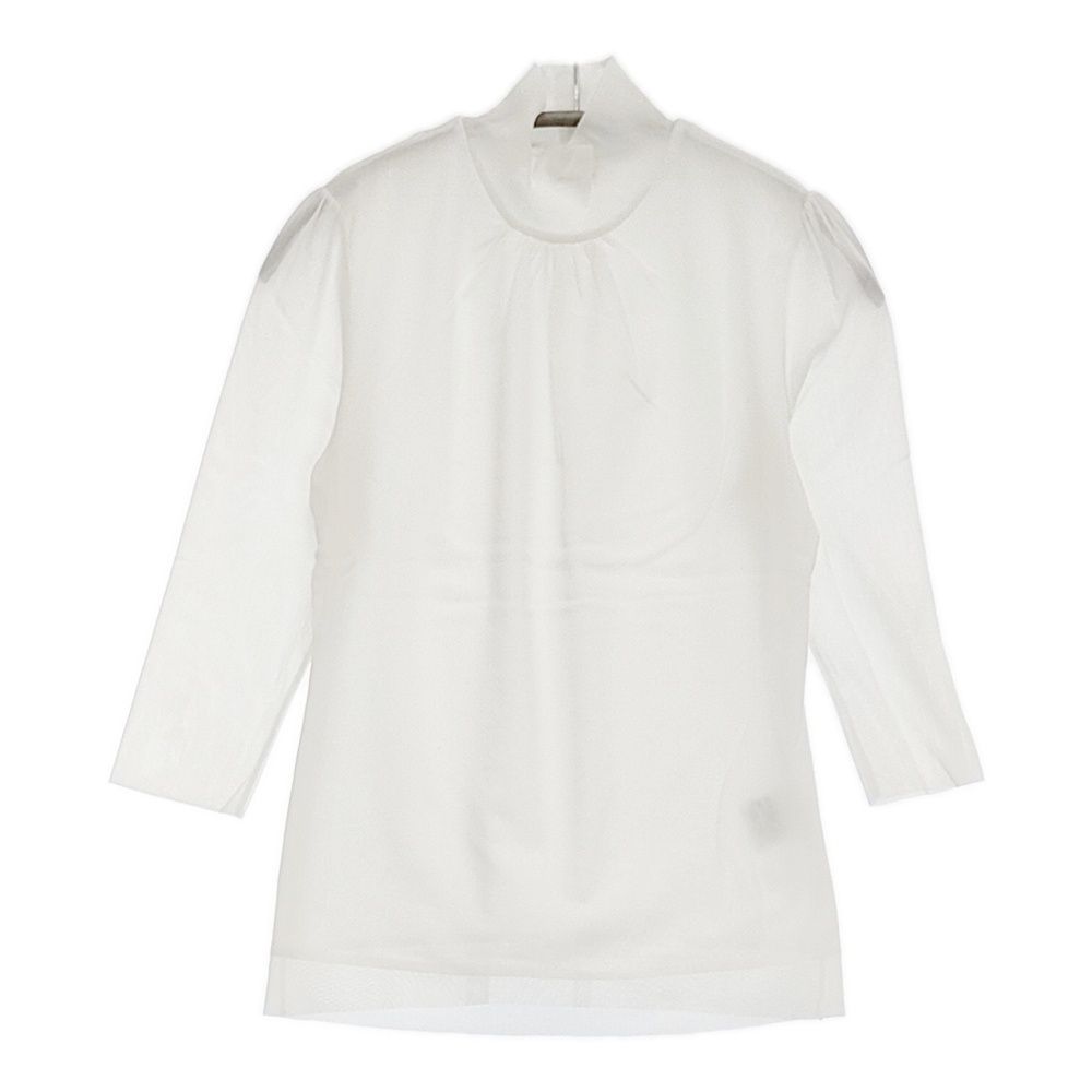 VIVIENNE TAM パワーネット ハイネック 七分袖 シアー サイズ2