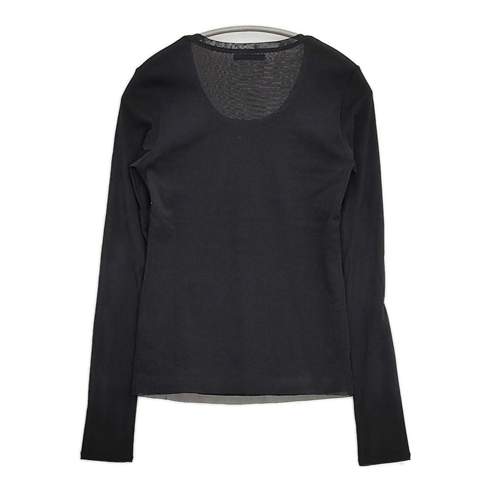 VIVIENNE TAM パワーネット Uネック サイズ1 カットソー ブラック