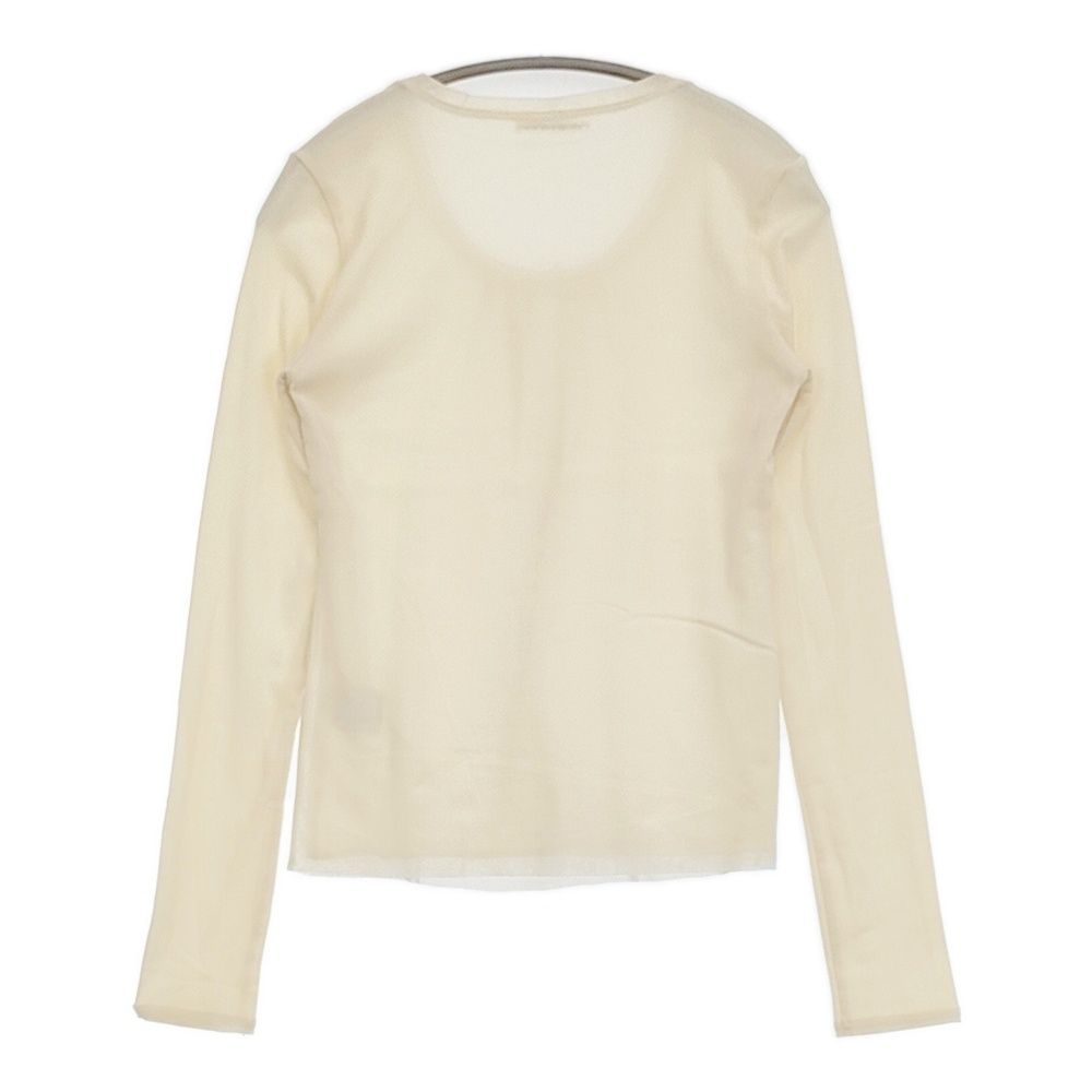 VIVIENNE TAM パワーネット Uネック サイズ1 カットソー ベージュ