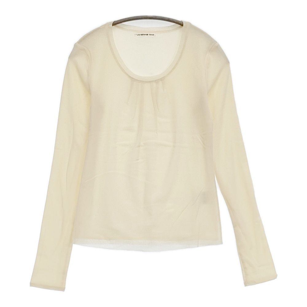 VIVIENNE TAM パワーネット Uネック サイズ1 カットソー ベージュ