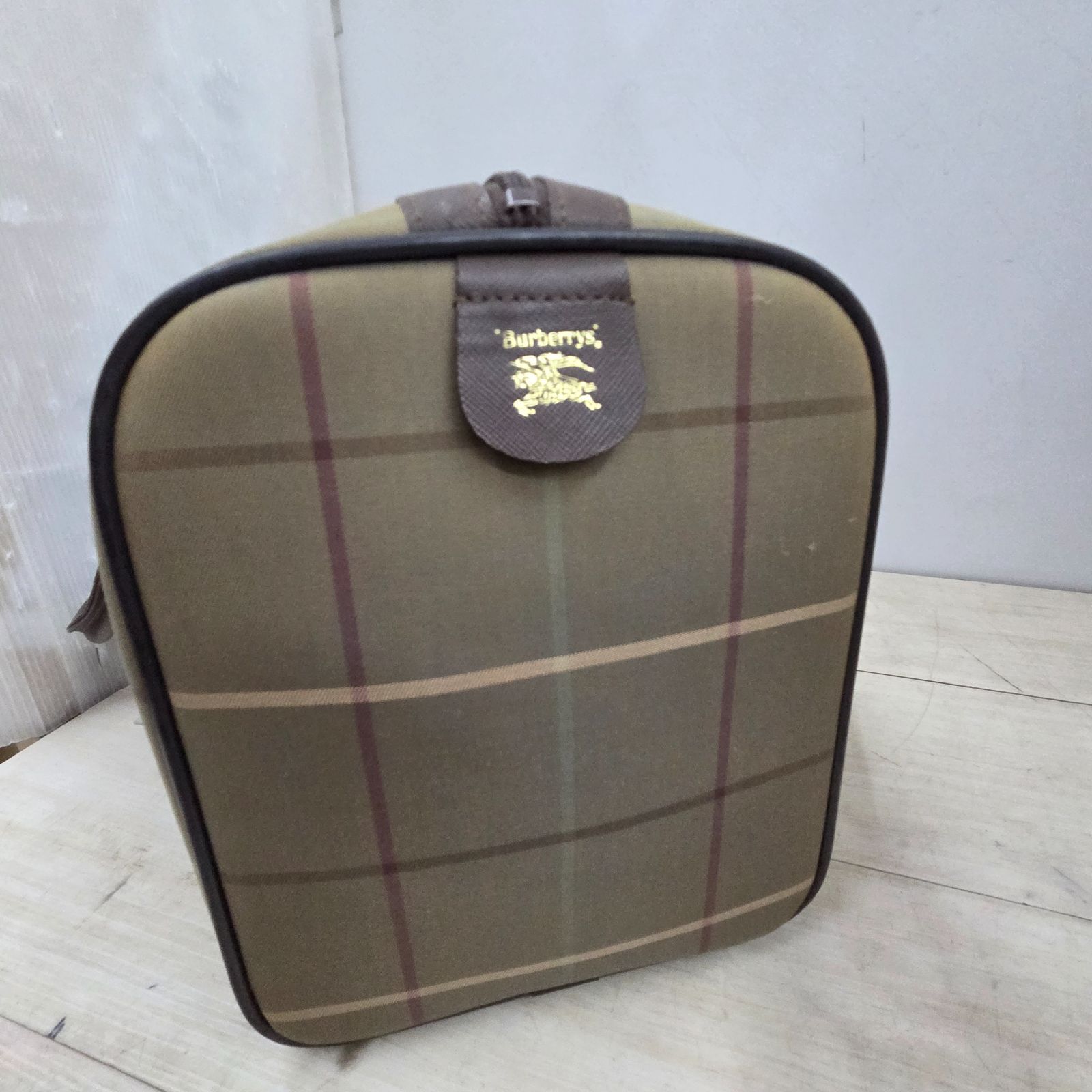 2 S02297 Burberrys バーバリーズ ボストンバッグ 旅行 鞄