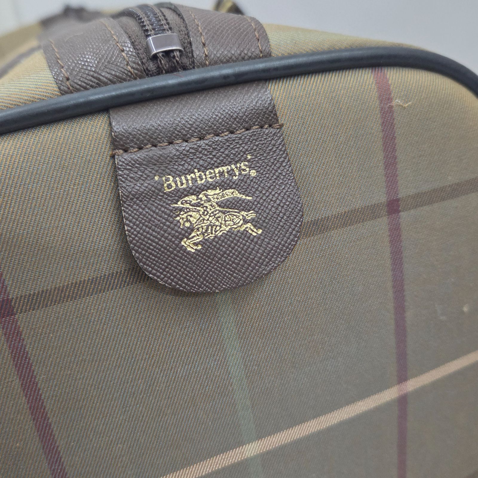 2 S02297 Burberrys バーバリーズ ボストンバッグ 旅行 鞄