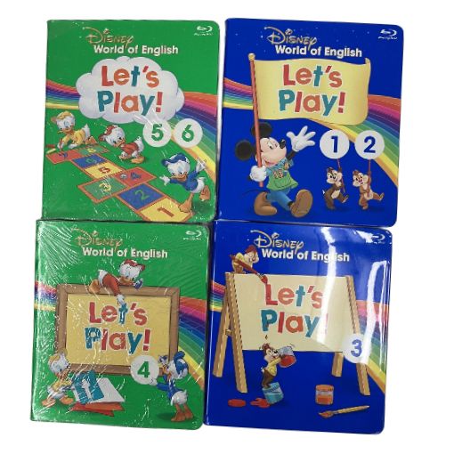 DWE 2022年頃 最新 レッツプレイセット Blu-ray ワールドファミリー