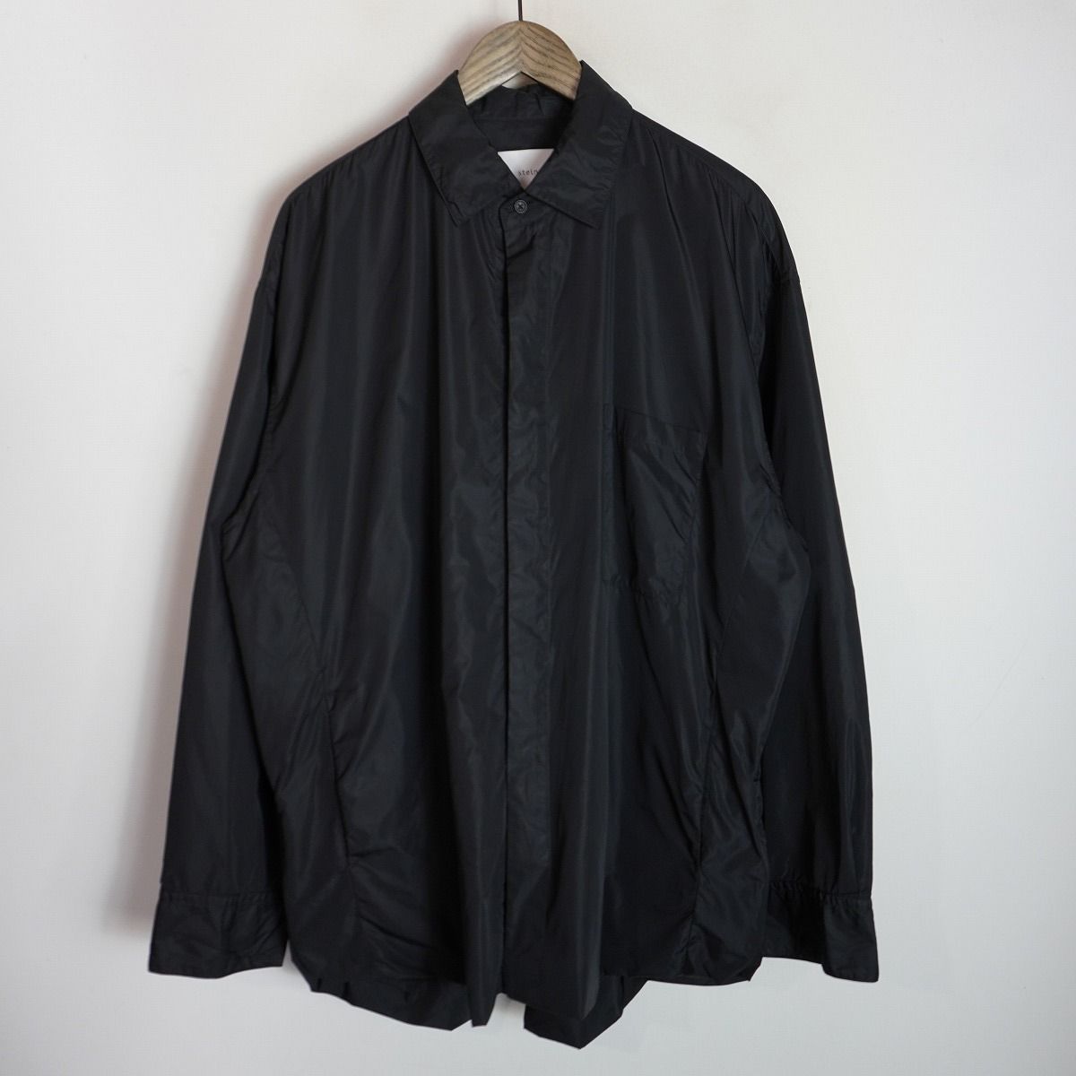美品 stein シュタイン OVERSIZED WIND SHIRT 長袖 レイヤード