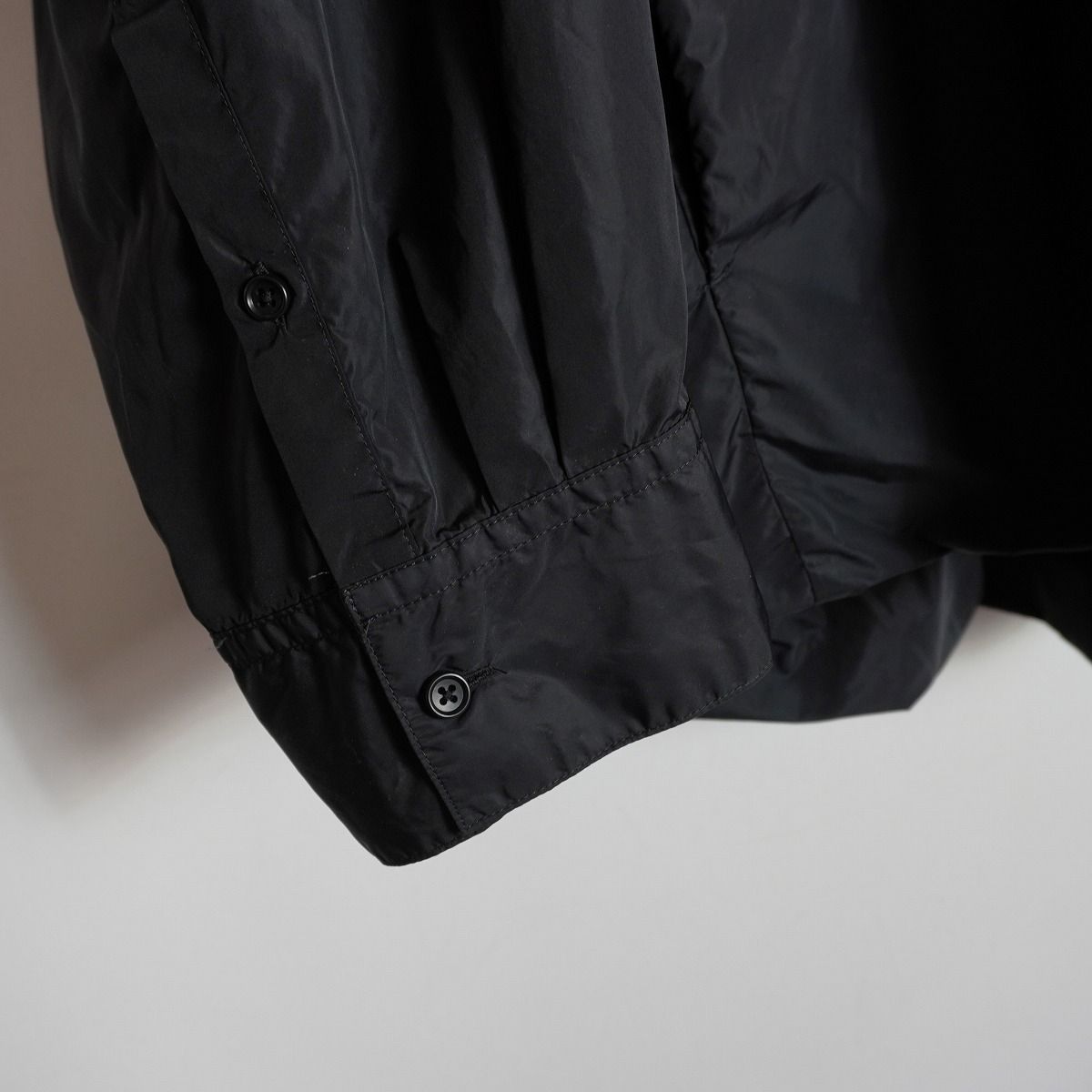 美品 stein シュタイン OVERSIZED WIND SHIRT 長袖 レイヤード 