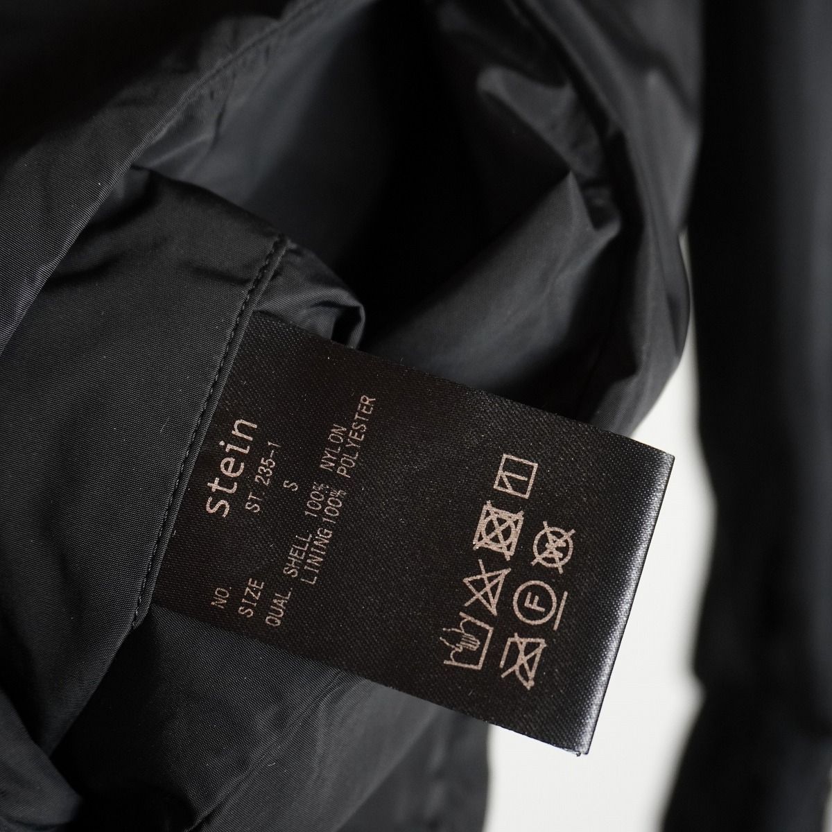 美品 stein シュタイン OVERSIZED WIND SHIRT 長袖 レイヤード 