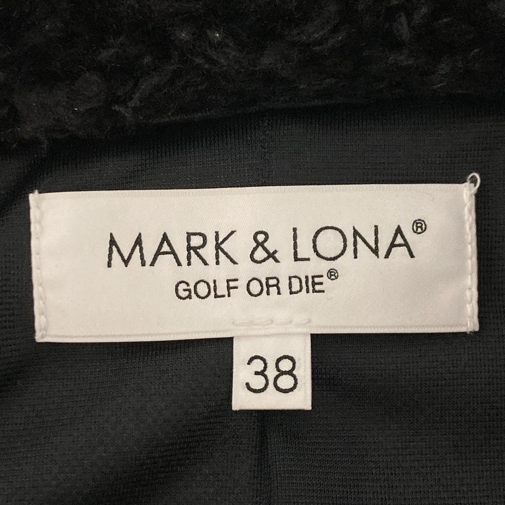 サイズ：38 MARK&LONA マークアンドロナ 裏地付ボアハーフジップ