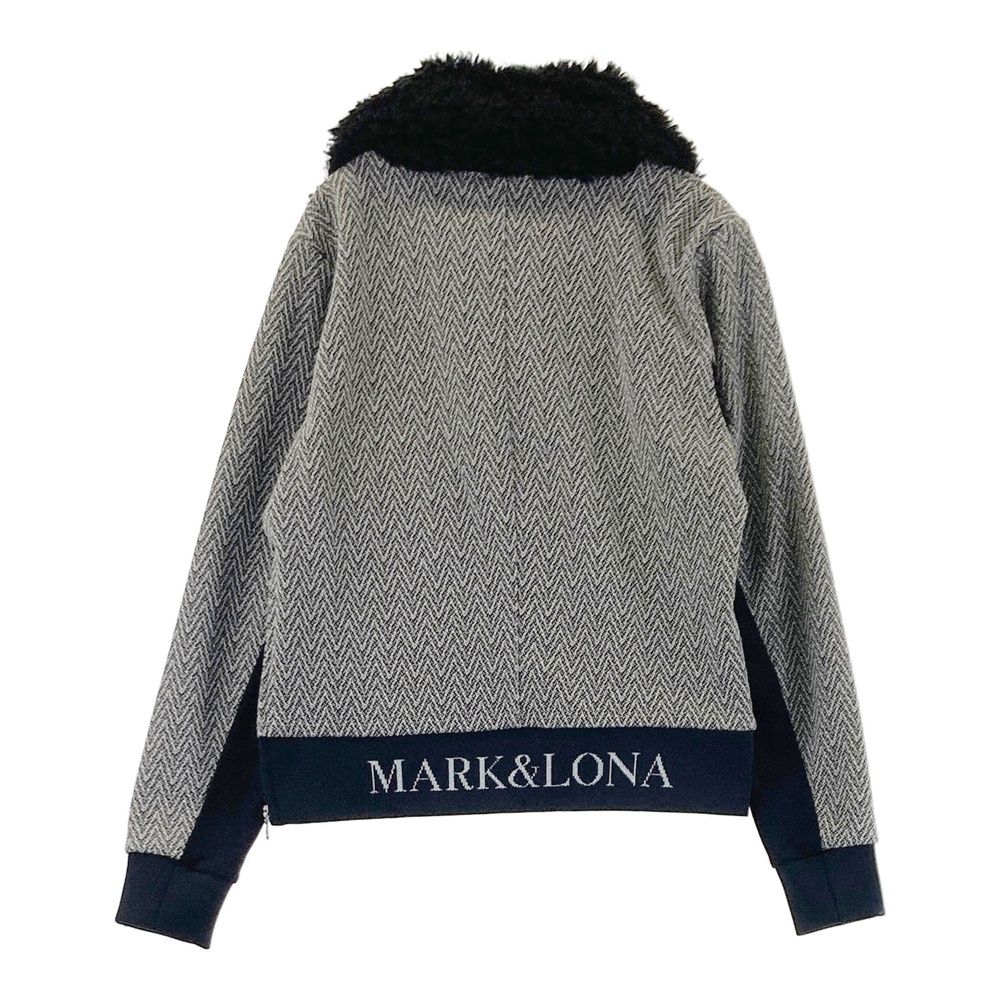 サイズ：38 MARK&LONA マークアンドロナ 裏地付ボアハーフジップ