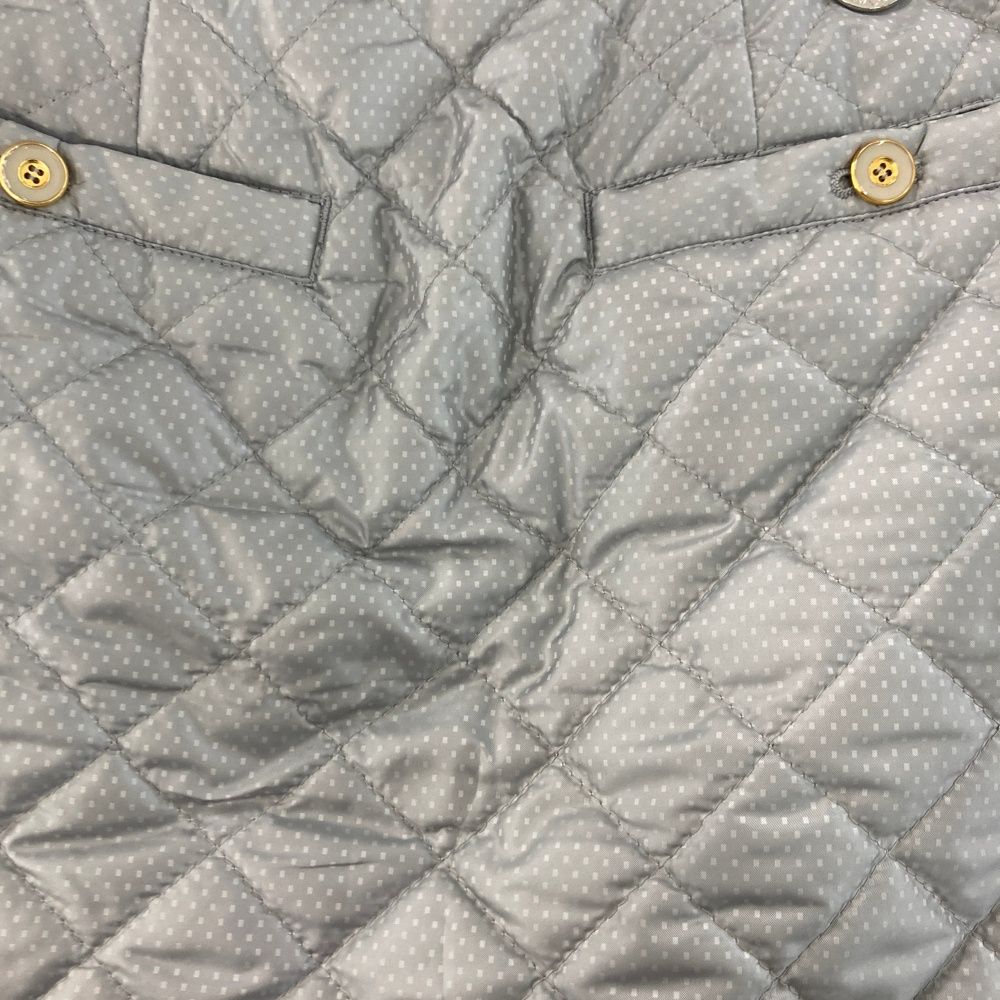 サイズ：M JUN&ROPE ジュン アンド ロペ 蓄熱 中綿スカート ドット柄