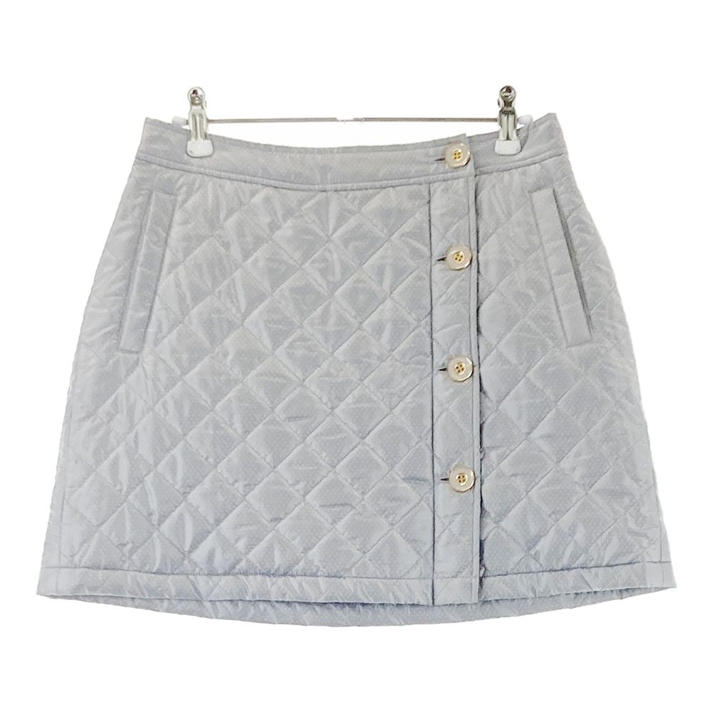 サイズ：M JUN&ROPE ジュン アンド ロペ 蓄熱 中綿スカート ドット柄