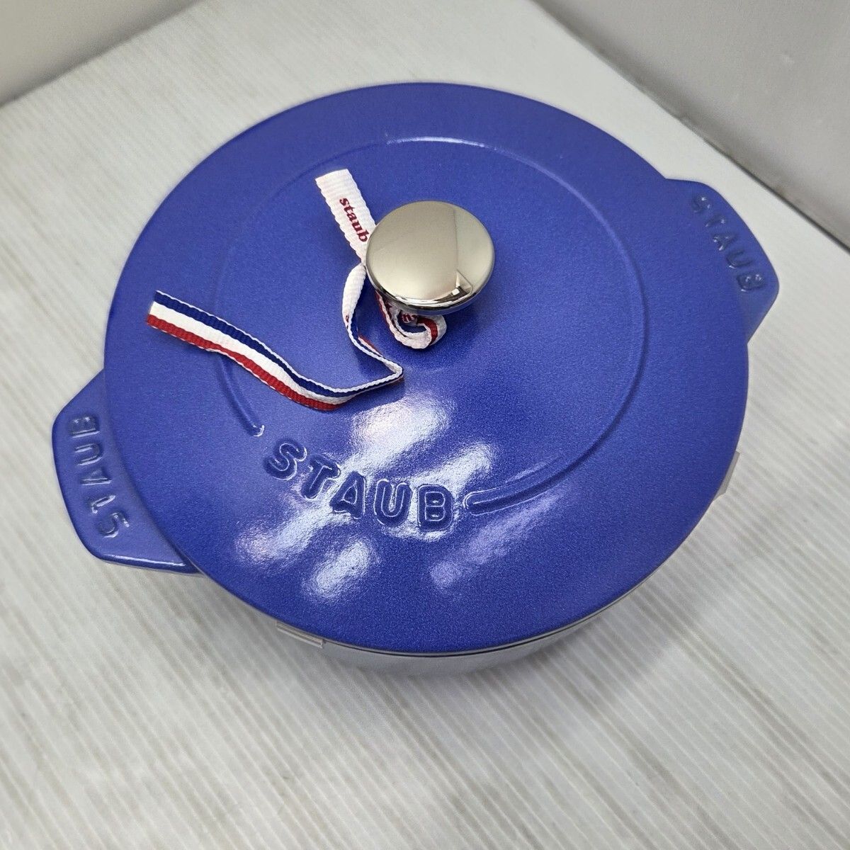 STAUB ラココットde GOHAN. L. ブルーベリー両手鍋 20cm