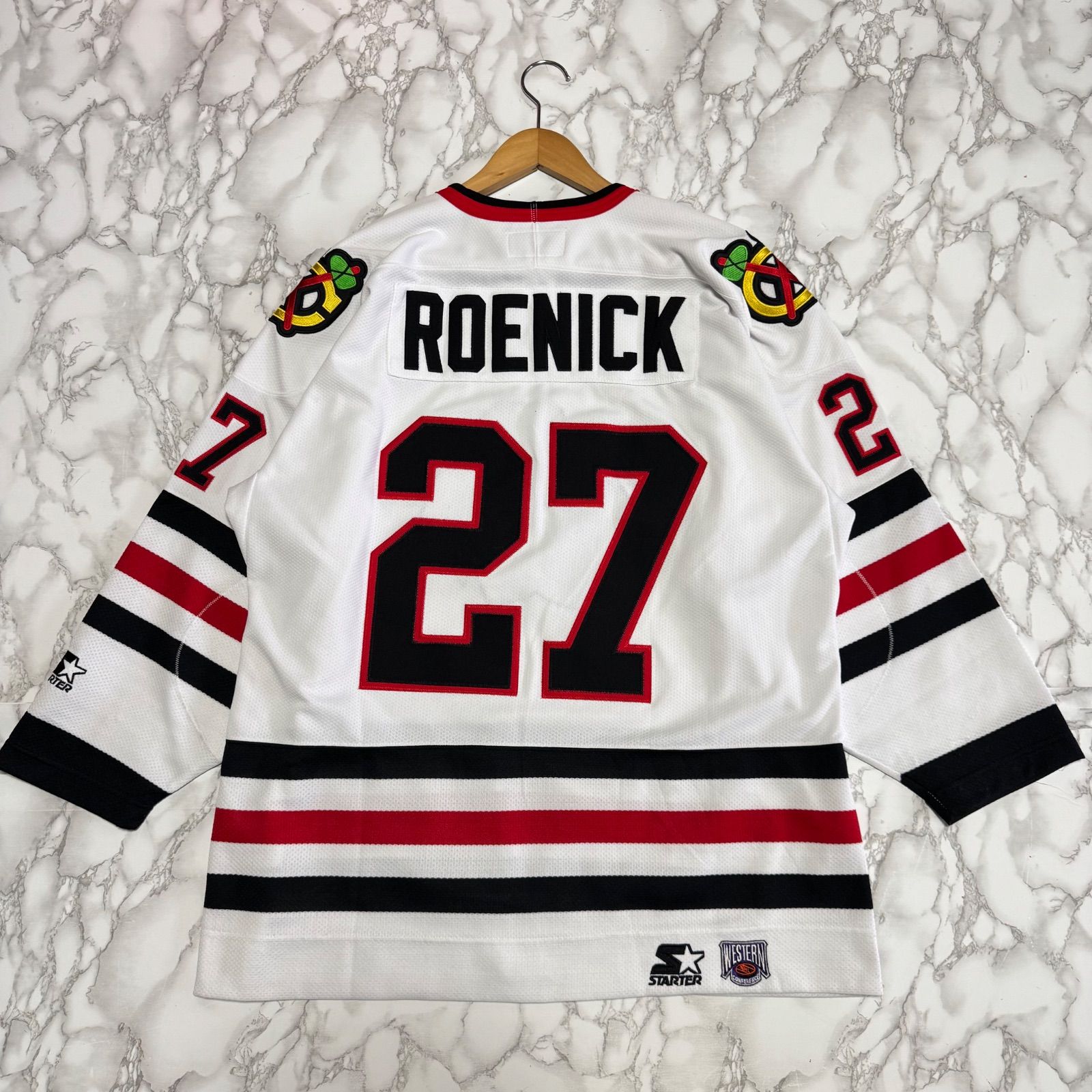 希少【STARTER スターター 【商品名】ROENICK NHL /ホッケーシャツ