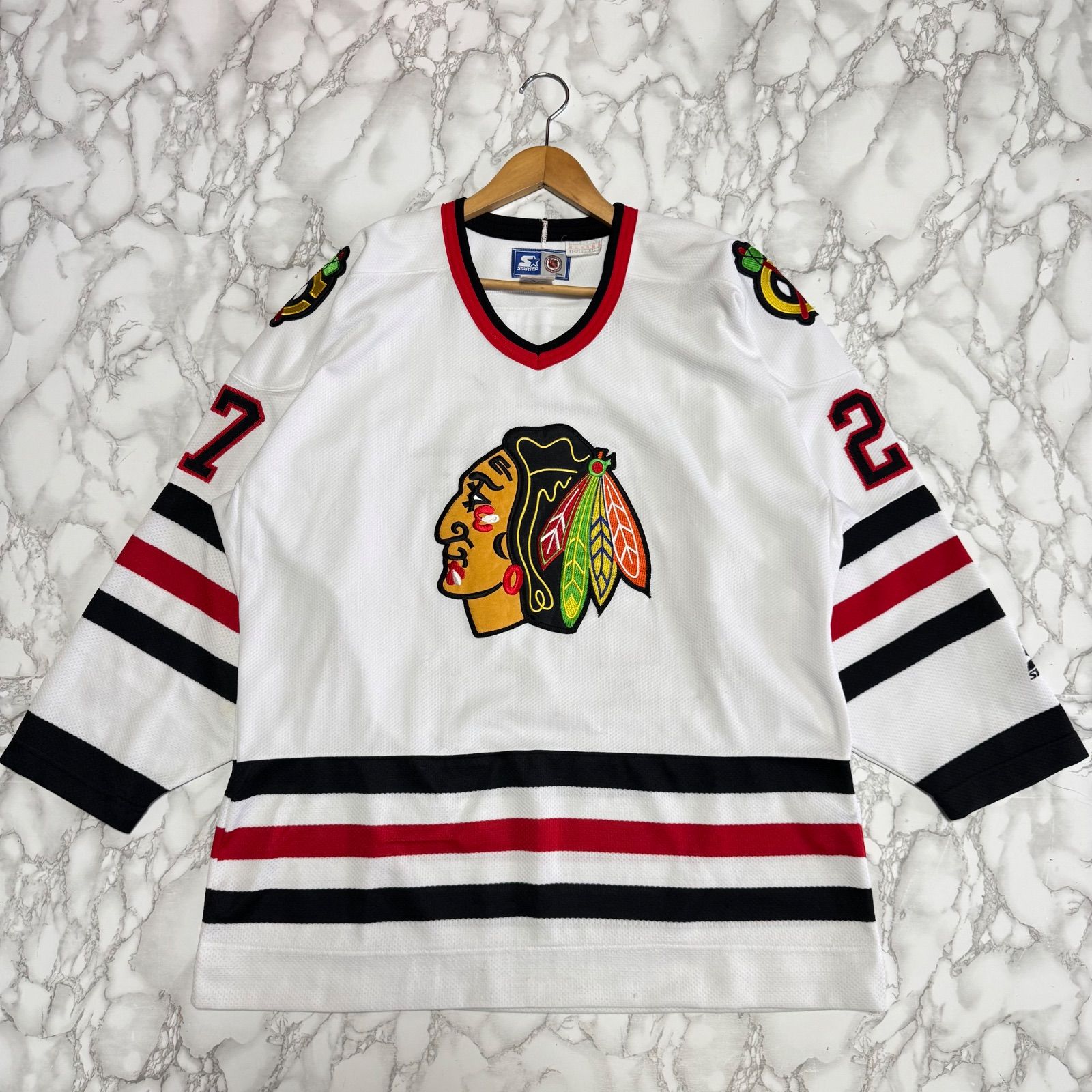 希少【STARTER スターター 【商品名】ROENICK NHL /ホッケーシャツ